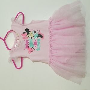 3/$25 Minnie Mouse Pink Dress Size 3/6M